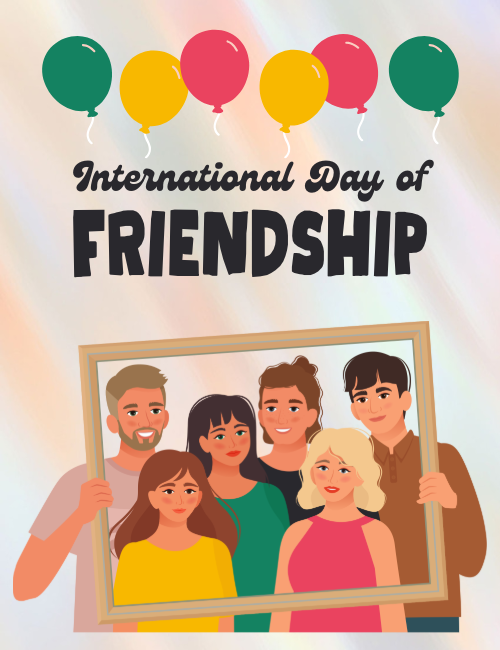 Framed in Friendship – Celebration Card